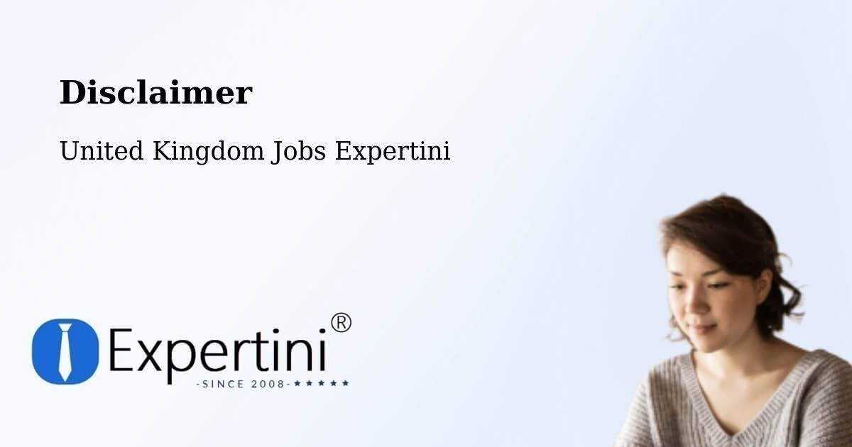 Disclaimer – Walsall - United Kingdom Jobs Expertini